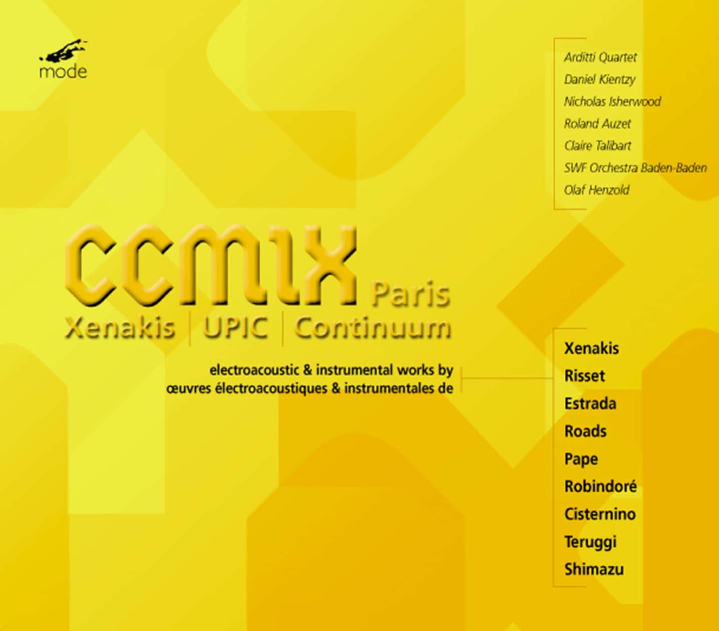 CCMIX Paris: New Electroacoustic Works