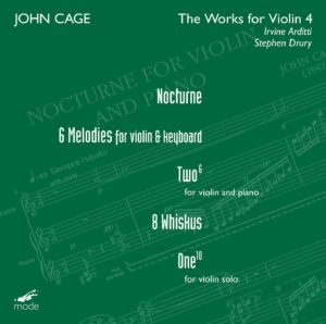 Cage Edition 23 – Works For Violin 4