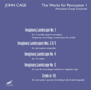 Cage Edition 43 – The Works for Percussion I