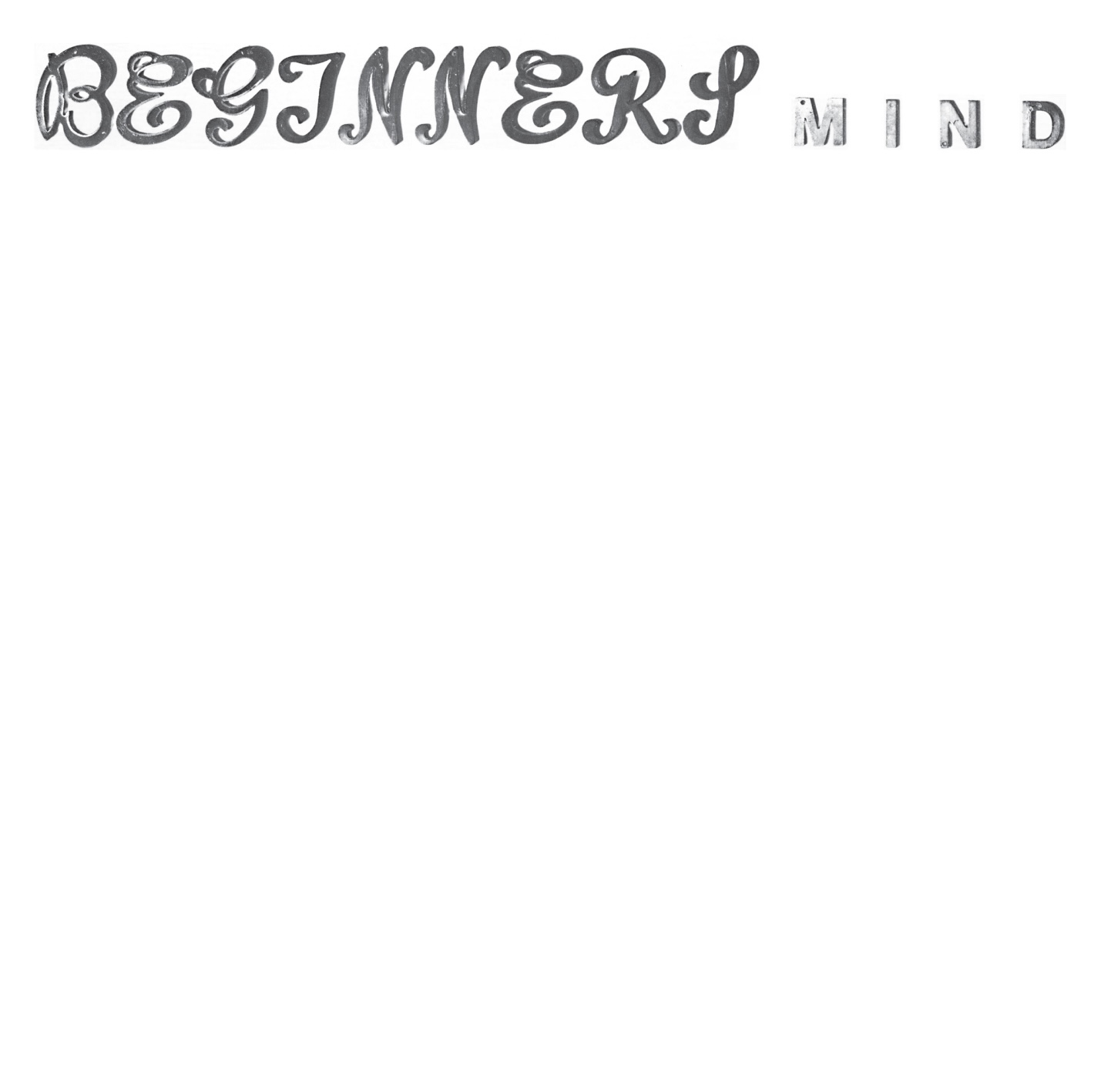 Beginner’s Mind – VINYL LP